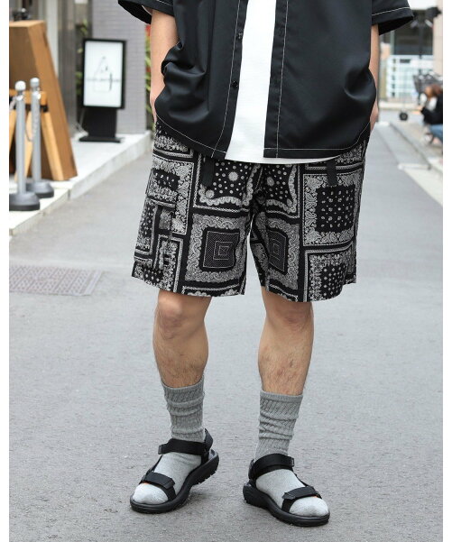 GRAMICCI * BEAMS / 定制彈力工裝短褲